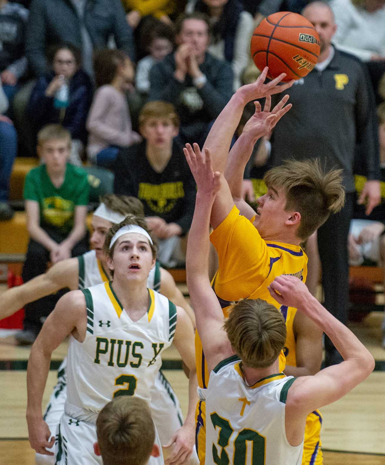Bellevue West vs. Lincoln Pius X Basketball, 1.16